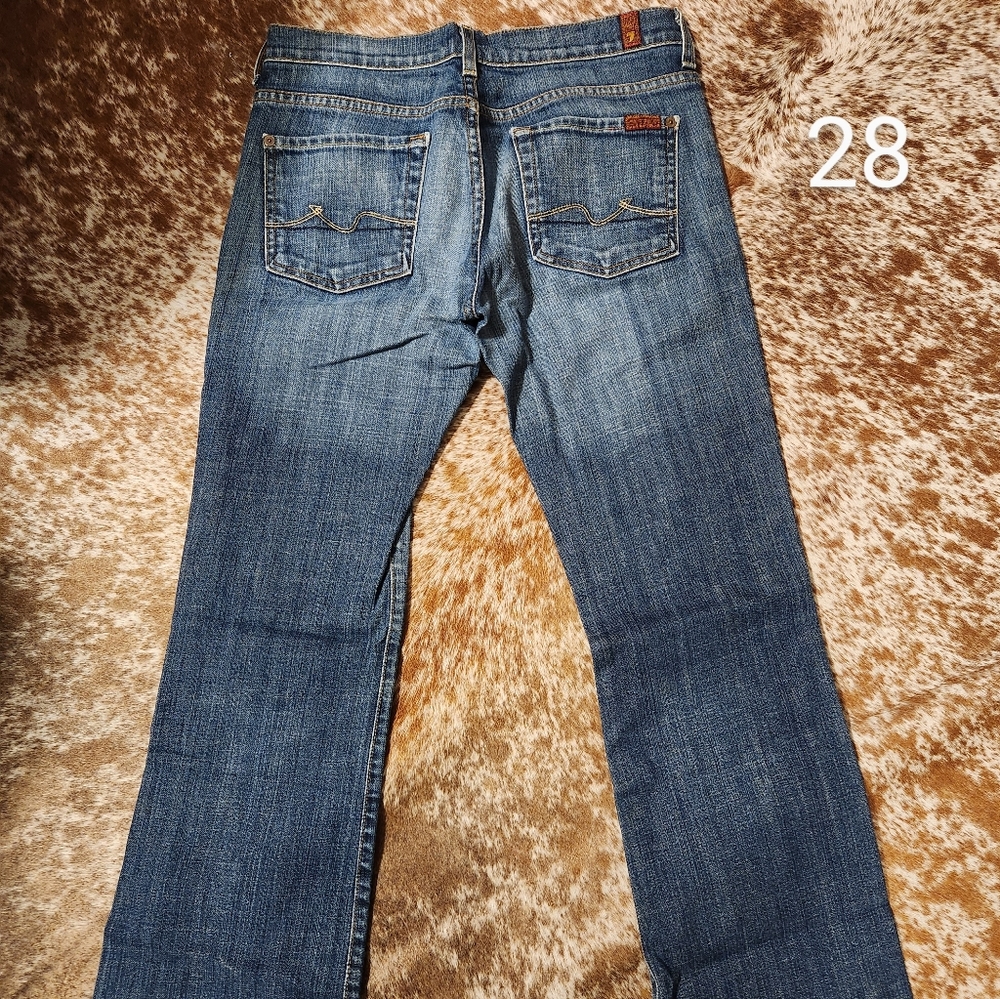 7 for all mankind jeans size 28